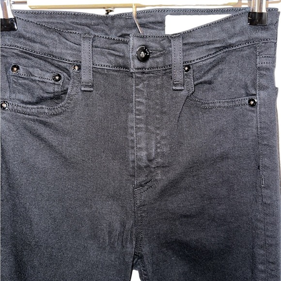 RAG & BONE NINA HIGH RISE SKINNY STRETCH DENIM JEANS SIZE 26 - Picture 11 of 13